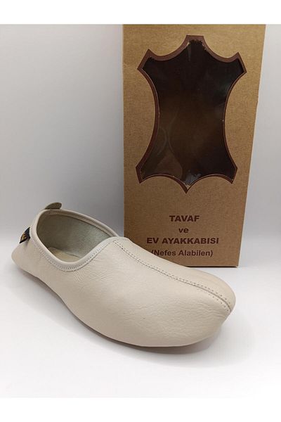 Bukond 100% Leather Hajj Umrah Tawaf Shoes and Home Shoes Anti-Sweat