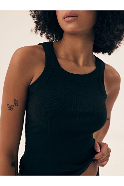 Henderson Women's Undershirt Camisole Cami Basic Tank Top Ribbed Cotton & Viscose Breathable | Nastia