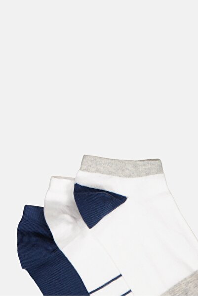 RBX Men 5 Pairs Stripe Ankle Socks, Multicolor