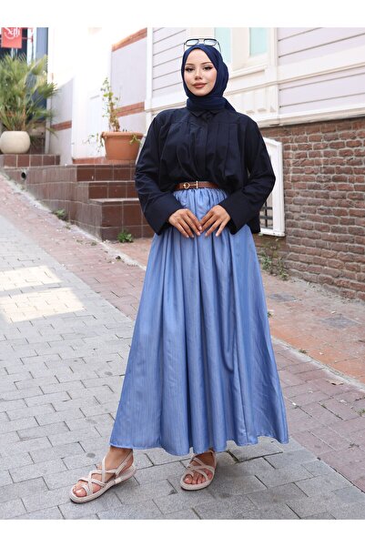 VAV ΚΟΝΤΟ ΠΙΧΟΝΤΟ ΠΟΥΚΑΜΙΣΟ - Navy Blue - Vav