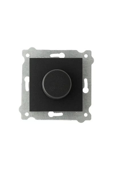 EXEN Dimmer switch, practical, 800W, 10A, 250V, EXEN black / 290-001402-225