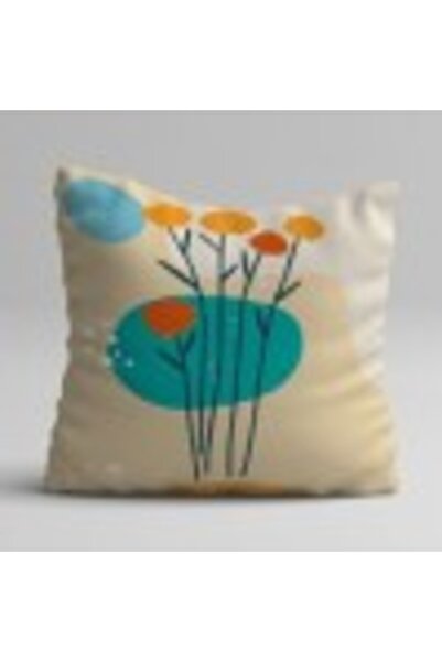 Lenjerii Deosebite Σετ 3 διακοσμητικά μαξιλαροθήκες 43x43εκ., Floral Abstract