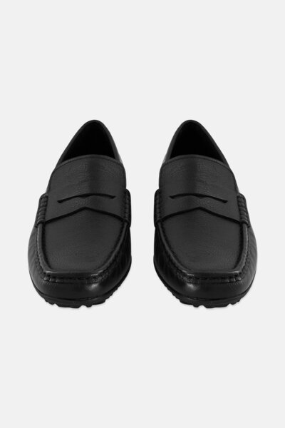 Geox Men Kosmopolis Slip On Loafers, Black