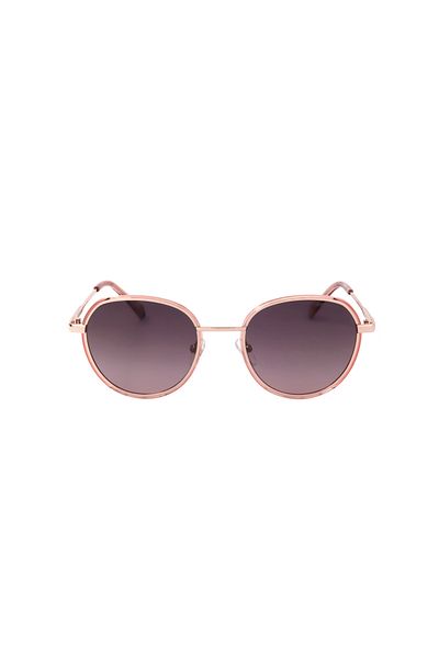 Polaroid Γυαλιά ηλίου Polaroid PLD 6114/S EYR 51 20 140 UNISEX, Στρογγυλά με κόκκινους μπορντό πολωμένους φακούς
