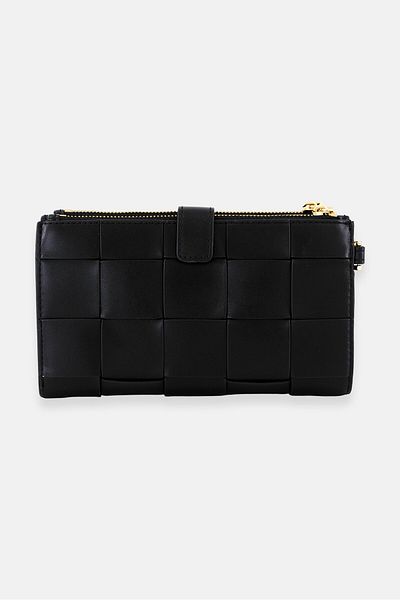 Michael Kors Women Brand Logo Clutches Bag 10 H x 19 L x 3 W cm, Black