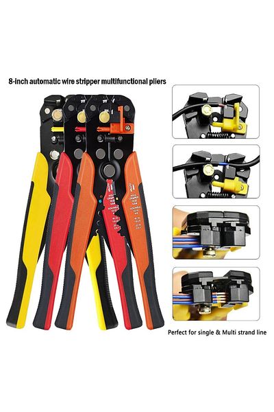 ideal STORE Multifunctional 5 in 1 Stripping and Crimping Pliers idealSTORE, Stripping, Crimping, Cutting, Bu