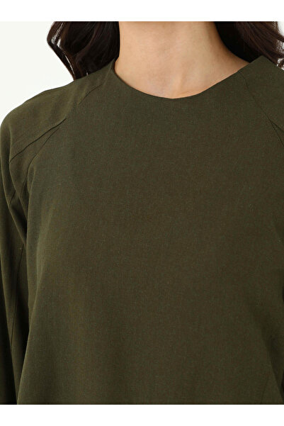 Benin Блуза та спідниця з суміші льону - хакі - Бенін