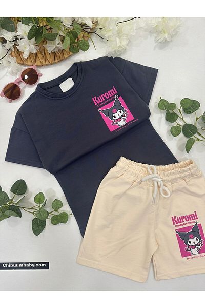 chibuumbabykids GIRL'S SHORTS SET
