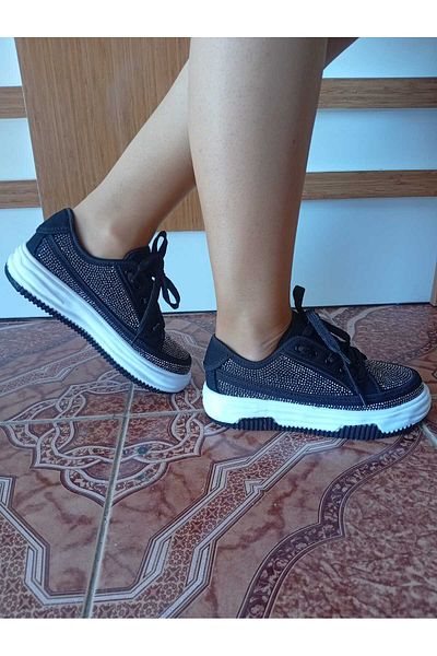 K&A Women's Sports Shoes Black Color