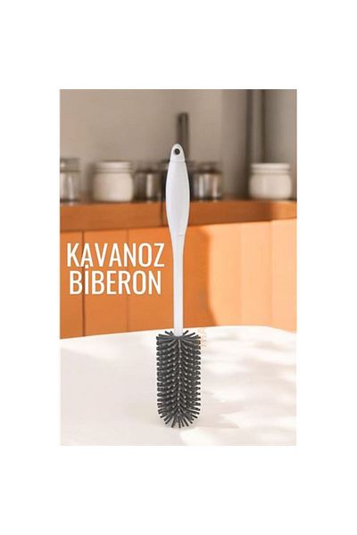 MBB ETİCARET Jar Cleaning Brush Bottle Baby Bottle Narrow Zone Cleaner Brush