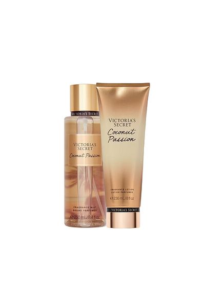 Victoria's Secret Set Victoria's Secret Spray de corp 250 ml + Lotiune de corp 236 ml, Coconut Passion