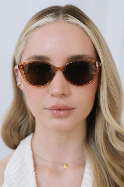 Bilge Karga Desa Orange Brown Sunglasses