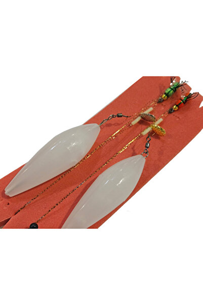 ALDOS Kefal Alabalık Fly Sinek 2 iğneli Buldo Takım, Şamandıralı At Çek Takım 7,2 gr