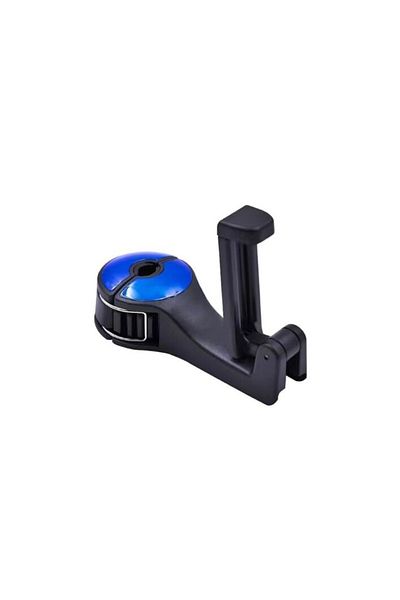 ideal STORE idealSTORE Phone-Tablet Holder with Headrest Mount, Universal, Clamp Mount, Black-Blue