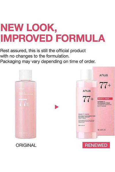 ANUA Peach 77 Niacin Essence Toner 250 Ml