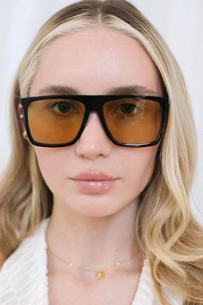 Bilge Karga Carpenter Black Nude Sunglasses