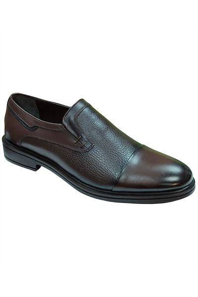 Nevzat ÖgE 098-Poly Men's Brown (40-44) Leather Classic Shoes