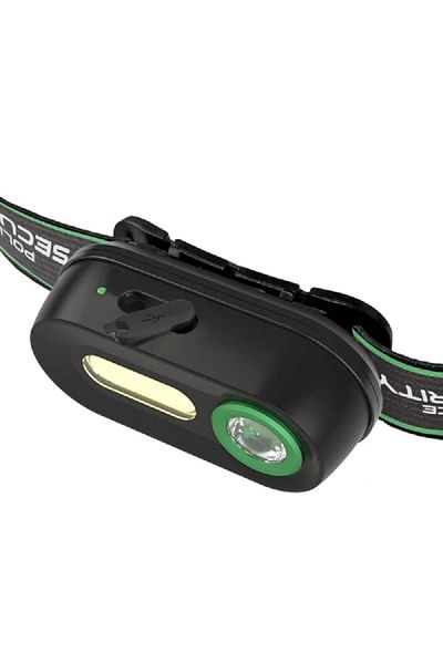 Police Security Colt-R 400 Lumens Rechargeable Headlamp