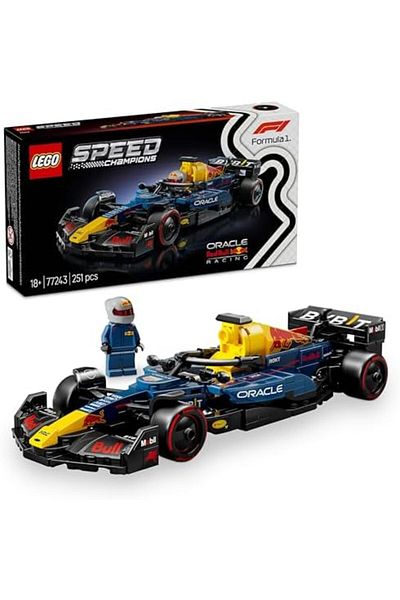 LEGO LEGO Speed Champions Oracle Red Bull Racing RB20 F1 Race Car Model with a Collectible Formula 1 Driv