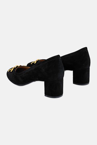 Geox Women D Pheby 50 A Slip On Suede Pumps, Black
