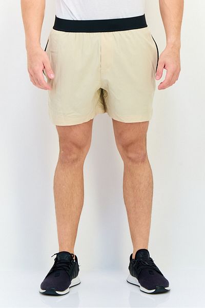 Mister Men 5 Inseam Sportswear Fit Training Shorts, Tan