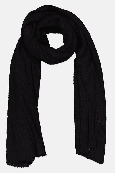 s.Oliver Women Knitted Scarves 218 x 74 cm, Navy