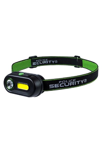 Police Security Colt-R 400 Lumens Rechargeable Headlamp