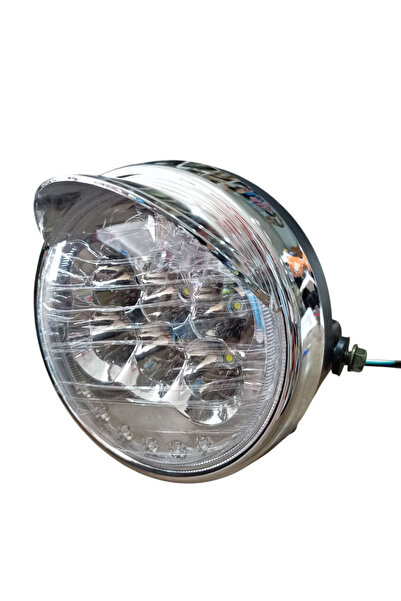 Matrix 3 TEKERLİ KASALI ELEKTRİKLİ ÖN FAR YUVARLAK LEDLİ 16 İNC 3 KABLOLU