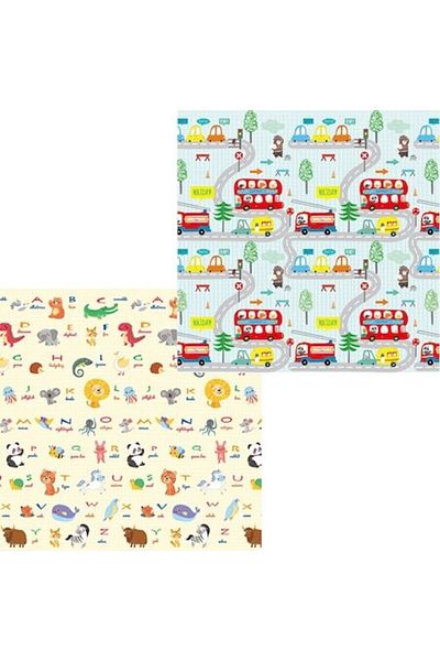 figga Covor de Joaca FiGGA® pentru Copii, 200 x 180 cm, Spuma Protectie, Termoizolant