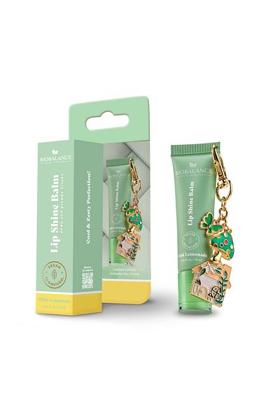 probio balance Lip balm with glossy effect, Mint Lemonade, BioBalance, 10 ml