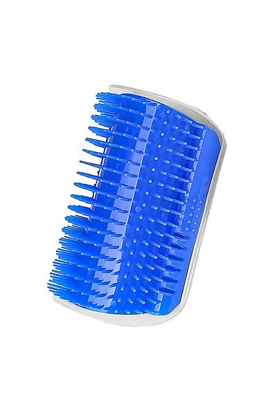 Teno Teno® Cat Nail Brush, safe materials, easy assembly, 13 x 8.5 cm, blue