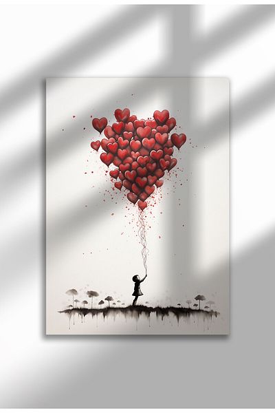 21mxm Street Art Poster, Vibrant Graffiti Portrait, Frameless Modern Canvas, Urban Vibe 2025