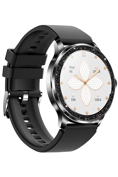 ideal STORE Smartwatch idealStore LadyWatch, Call Notification, Call Rejection, Message and Notification Display, Mon