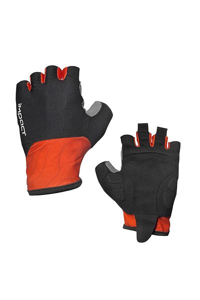 Ümit Impact Velor Short Finger Gloves Gel Red L Eld-212