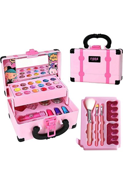 figga Trusă de machiaj pentru copii FiGGA® 5+, non-toxică, solubilă în apă, 33 de articole
