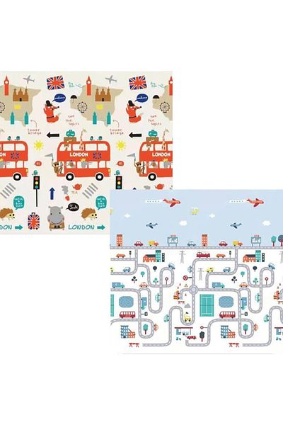 figga Play Mat ® For Children 200 X 180 Cm, Protective Foam, Thermal Insulation, Foldable