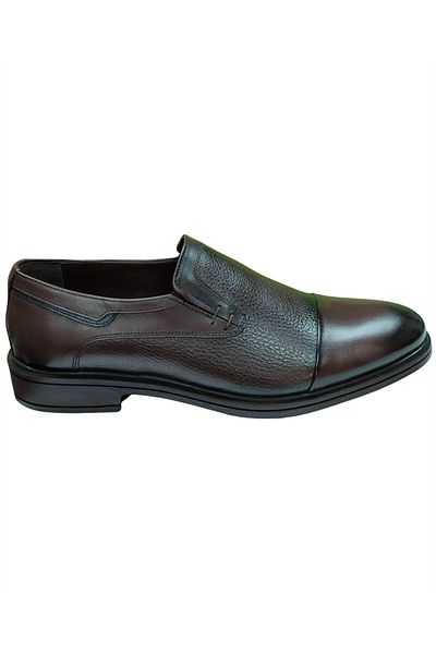 Nevzat ÖgE 098-Poly Men's Brown (40-44) Leather Classic Shoes