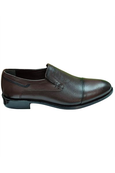 Nevzat ÖgE 098-Neolit Men's Brown (40-44) Leather Classic Shoes