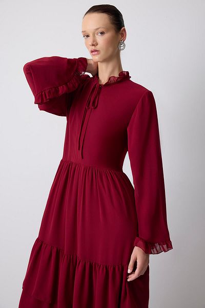 Touché Privé Tight Chiffon Dress