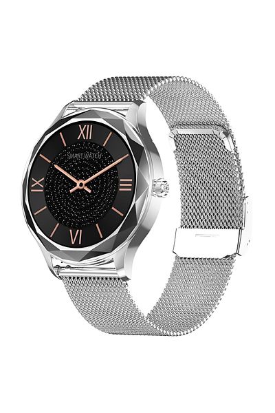 ideal STORE Smartwatch Diamond Supreme Collection IdealStore, 1.09 inch Screen, Call and Message Display, Bl
