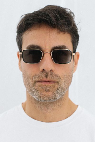 Bilge Karga Sion Gold Black Men's Sunglasses