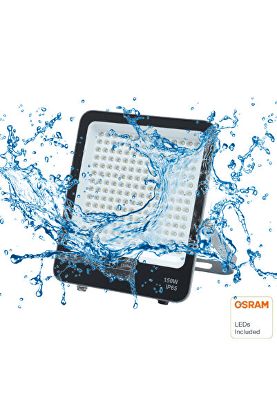 LEDMER Telescopic tripod with OSRAM 150W chip LED projector, wiring included