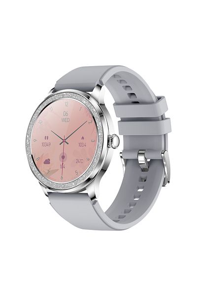 ideal STORE Smartwatch idealStore LadyWatch, Call Notification, Call Rejection, Message and Notification Display, Mon