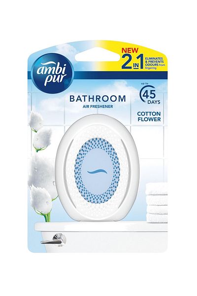 Ambi Pur Bathroom air freshener, AMBI PUR Cotton Flower, 7.5 ml