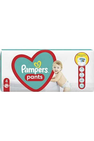 Pampers Pants Jumbo Pack Diapers Size 4, 9-15 Kg, 52 pcs
