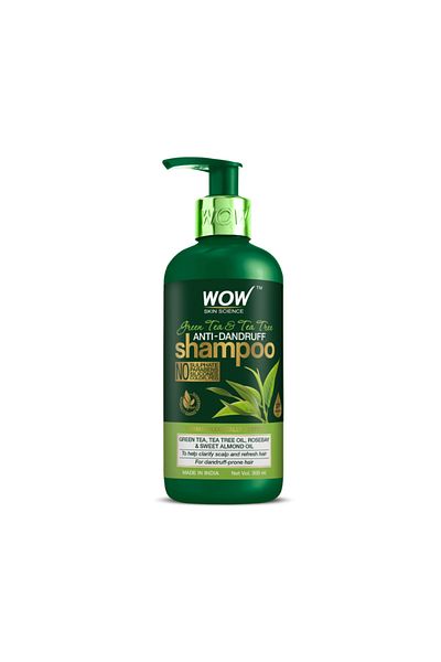 WOW Skin Science Wow Skin Green Tea Shampoo 300ml