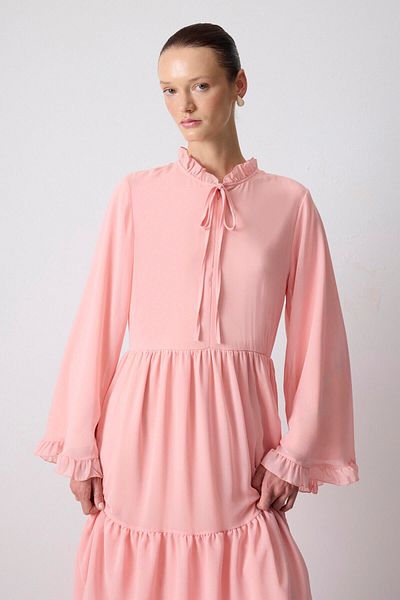 Touché Privé Tight Chiffon Dress