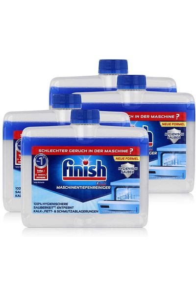 Finish Finish Regular dishwasher cleaning solution set, 4x250ml