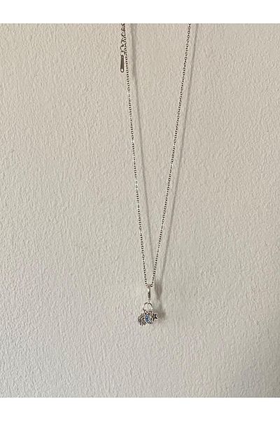 bijoux uniques Sun Star Moon Charm Steel Necklace