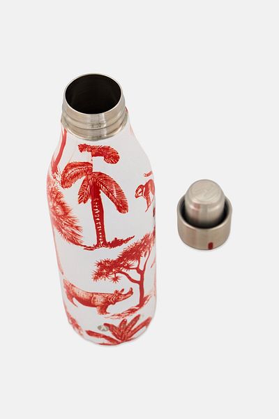 Les Artistes Paris Safari Insulated Bottle 500ml, White